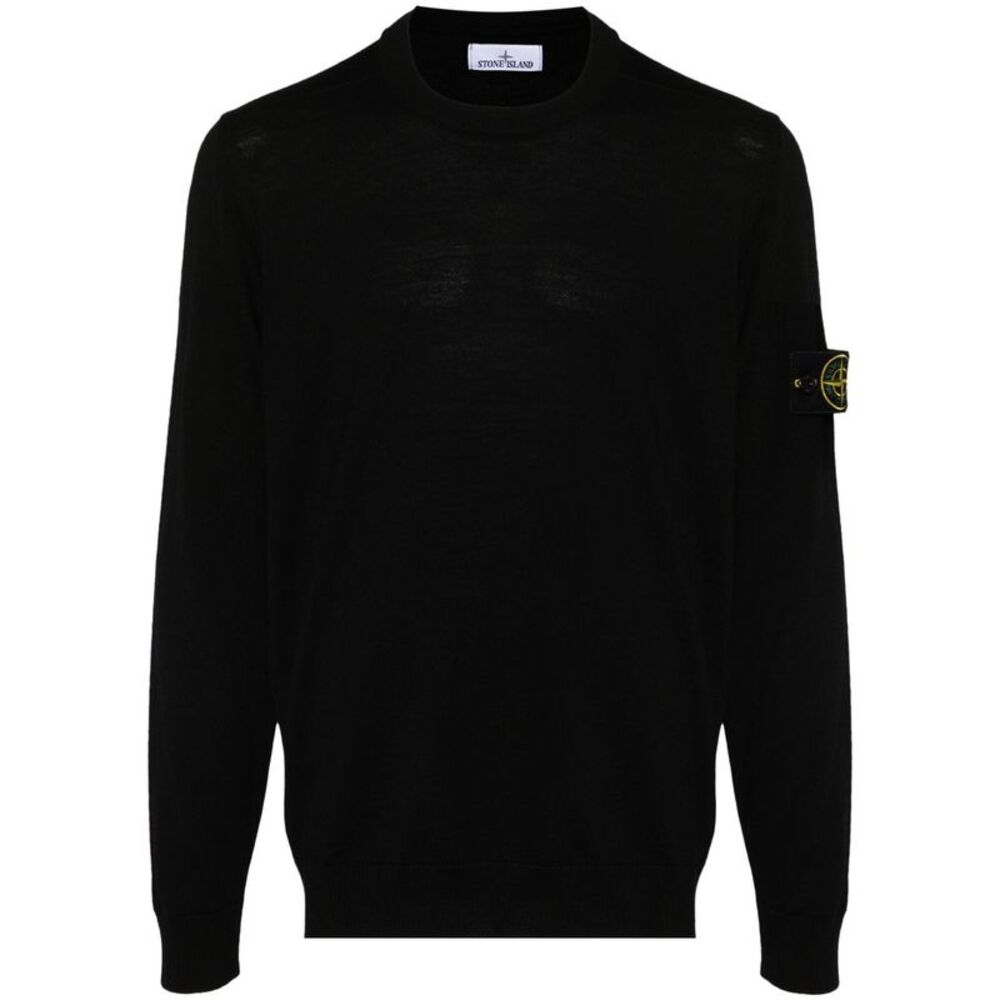 Stone Island Men Wool Crewneck Sweater